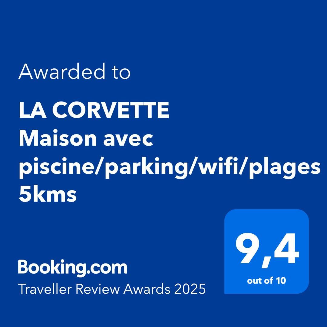 La Corvette Maison Avec Piscine/Parking/Wifi/Plages 5Kms Les Mathes Exterior photo